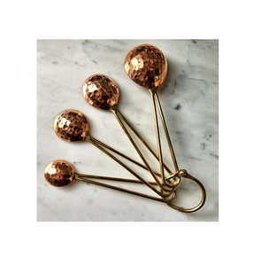 Tazas medidoras modernas El mejor diseño Cobre Platted Hornear y cocinar Tazas medidoras hechas a mano modernas El mejor precio - Product Image 5