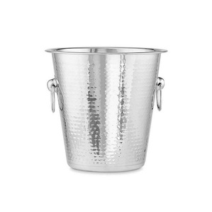 Silver Plated Champagne Wine Tub Hammered Planter <b>for</b> Party Home Decorative Silver Color Metal Wine Cooler Tub <b>for</b> <b>Sale</b> - Product Image 5