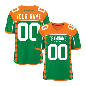 Camiseta de fútbol americano personalizada al por mayor camiseta de fútbol sublimada cosida camiseta de rugby de alta calidad para hombres/jóvenes - Product Image 4