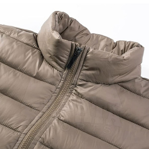 Top Selling High Quality Men's Puffer <b>Jacket</b> Custom Design with Stand Collar for Winter Use OEM Service Breathable - Product Image 3