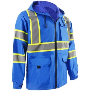 KATBROS INDUSTRY High Visibility Reflective Waterproof <b>Winter</b> Safety Working Jacket for Construction <b>Workwear</b> Custom Design - Product Image 3