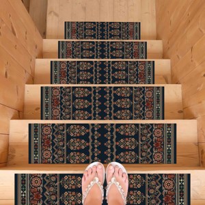Ethnic Pattern Printed <b>Rug</b>, <b>Boho</b> Decor, Modern Accent, Custom Design,Nonwoven Thin <b>Rug</b> - Product Image 5