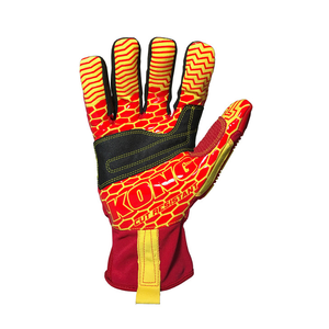 Performance Impact Gloves Breathable Comfortable Sustainable <b>TPE</b> Leather 8 oz Silicone-free Non-Slip Protection for Mechanics - Product Image 3