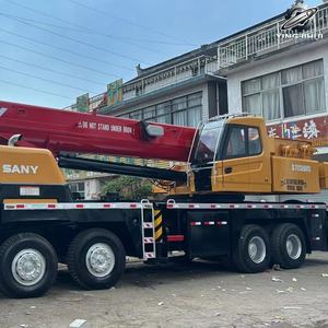 รถเครนไฮดรอลิกเคลื่อนที่ Sany STC500S ขนาด 50 ตัน บูมยืดหดได้ 59.5 เมตร ยี่ห้อจีนแท้ ชั่วโมงการทำงานต่ำ ได้รับการรับรองมาตรฐาน CE - Product Image 3