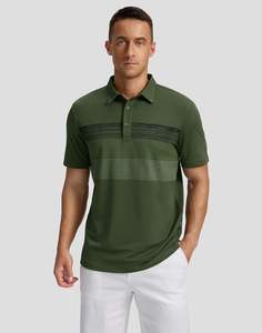 Polos de manga larga para hombre, camiseta Polo de algodón bordada personalizada para ropa de invierno - Product Image 2