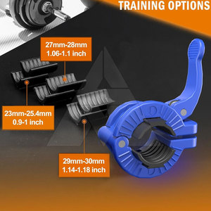 Collarín para Barra de Pesas de Nailon/Plástico Antideslizante de Alta Calidad Hecho en Pakistán, Colores Personalizados, Logotipo, Servicios OEM, Unisex, para Fitness en Todas las Estaciones - Product Image 2