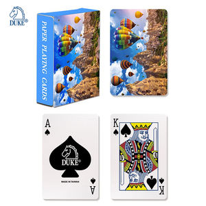 Jeu de cartes à jouer personnalisé fourni en usine, cadeau promotionnel, poker en papier souvenir - Product Image 2