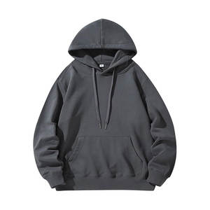 Sudadera con Capucha Extra Grande para Hombre, Estilo Retro Urbano, Felpa Cálida, Forro Polar Digital Ecológico, Fabricación de Marca Privada - Product Image 3