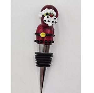 Tapones de botellas de vino de Navidad-Tapón de vino de Papá Noel de Navidad reutilizable Adecuado para fiesta de Navidad Accesorios de vino Regalo - Product Image 1