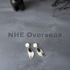 Pendientes Hechos a Mano con Cuerno de Búfalo |   Joyería de Moda Ecológica y Orgánica para Mujeres y Niñas |   Elaborado por NHE Overseas - Product Image 3