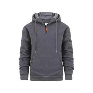 เสื้อฮู้ดมีซิปสำหรับผู้ชาย, เสื้อฮู้ดผู้ชายสีไม่ซ้ำใครน้ำหนักเบาแห้งเร็ว - Product Image 1