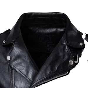 เสื้อแจ็กเก็ตหนังของผู้ชายแบบพรีเมี่ยม-หนังวัว100%-คุณภาพสูงสไตล์มอเตอร์ไซด์ที่ทนทาน - Product Image 5