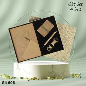 Coffret cadeau A5 en bois pour carnet et stylo Journal personnalisé avec fermeture élastique disponible en couverture rigide pour le Nouvel An prix de gros - Product Image 3