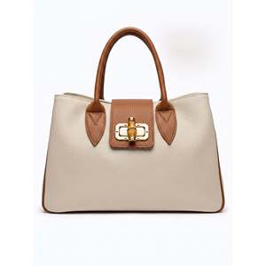 Bolso Estructurado en Piel Genuina Dollaro - Hecho en Italia - Art. 26109 - Product Image 1