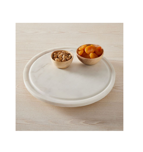 Organizador Lazy Susan de último diseño hecho con mármol para formas brillantes de usar mármol Lazy Susan hecho en India - Product Image 4