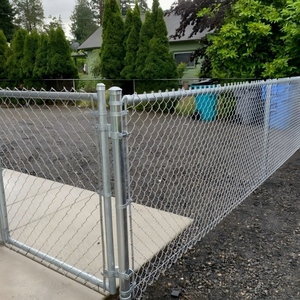 Clôture à maillons de chaîne en PVC et galvanisé de 6 pieds en gros/prix de clôture à mailles diamantées/prix de clôture à filet cyclon aire de jeux pour routes d'aéroport <span class=keywords><strong>gard</strong></span>ée - Product Image 6