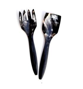 Cubiertos de cuerno de búfalo natural de la mejor calidad, suministros ecológicos para cocina y hotel con diseño de forma personalizado y pulido natural - Product Image 4