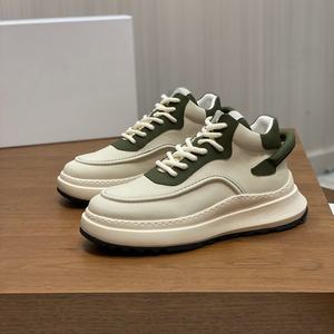 Zapatos de Hombre de Cuero Genuino Antideslizantes, Nuevos, con Suela Gruesa, que Aumentan la Altura, Modernos, para Deportes al Aire Libre, Ocio, Correr, Tendencia, Zapatos Casuales - Product Image 3