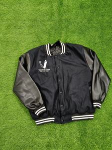 Chaqueta Universitaria Village Impex Premium de Lana y Cuero, Estilo Clásico Letterman con Logotipo Bordado - Product Image 3