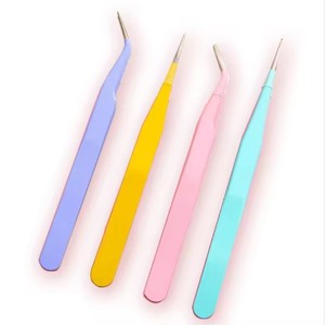 Juego de Pinzas para Manualidades, Pinzas con Punta de Goma para Tarjetas, Herramientas Profesionales, Injerto de Precisión para Principiantes - Product Image 5