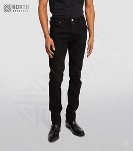 Vente en gros de nouveaux jeans pour hommes avec poche latérale, jeans d'extérieur à fermeture éclair, pantalon long, vêtements pour hommes, pantalon décontracté, jeans décontractés, service OEM - Product Image 3