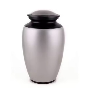 โกศสำหรับงานศพผู้ใหญ่ทำจากโลหะอย่างดีสำหรับขี้เถ้าของมนุษย์ - Product Image 3