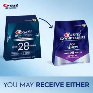 Crest 3D Whitestrips Age Renew – Kit de Blanqueamiento Dental, 21 Tratamientos, Cada Tratamiento con 1 Superior/1 Inferior, 42 Tiras - Product Image 5