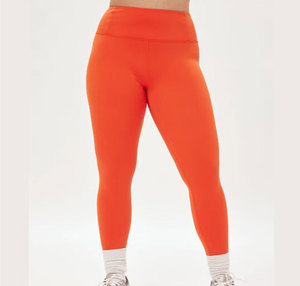 Custom women <b>leggings</b> breathable fabric OEM design with personalized logo printing ideal for gymwear and retail promotions - Product Image 5