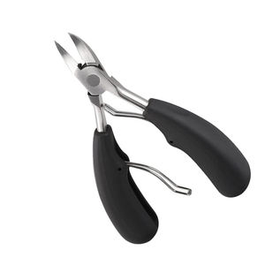 Coupe-ongles de qualité supérieure épais et incarné orteil ongles en acier inoxydable coupe-ongles Double poignée à ressort pour la beauté avec Logo - Product Image 4