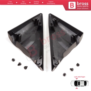 BSP1221 Side View Mirror <b>Door</b> Triangle Fender <b>Trim</b> Cover Set for Transit MK8 T18 V363 2013-2024 2016818 2016819 - Product Image 2