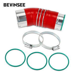 Tuyau <span class=keywords><strong>de</strong></span> <span class=keywords><strong>suralimentation</strong></span> en silicone renforcé BEVINSEE Twin-Turbo pour <span class=keywords><strong>BMW</strong></span> M57 <span class=keywords><strong>335D</strong></span> E90 E91 E92 - Product Image 1