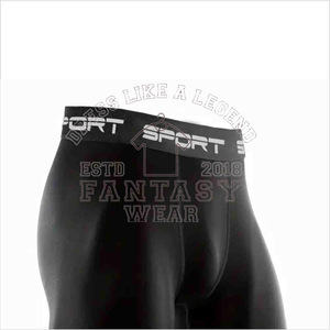 FANTASY WEAR OEM 2026 Latest Design <b>Men</b>’s Gym Performance <b>Compression</b> <b>Shorts</b> With Custom Logo - Product Image 2
