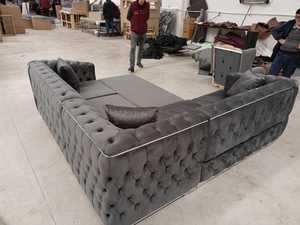 Venta caliente de alta calidad sofá de esquina de estilo europeo Toronto de Turquía - Product Image 4