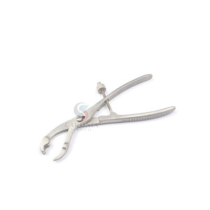 Alta calidad CARONIA SURGICAL CE certificado Clase I ortopédico de acero inoxidable Manual hueso sujetando fórceps para uso hospitalario Stock - Product Image 3