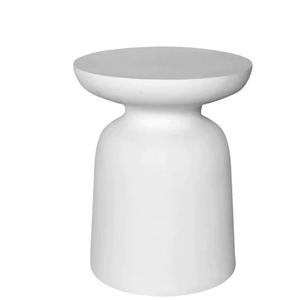 Mesa auxiliar más vendida, diseño hecho a mano, mesa auxiliar de Metal con recubrimiento en polvo blanco, muebles de Metal decorativos hechos a medida - Product Image 1