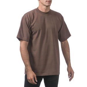 เสื้อยืดคอกลมสำหรับผู้ชายผ้าฝ้ายผสมโพลีเอสเตอร์220 GSM เสื้อโอเวอร์ไซส์230 GSM - Product Image 1