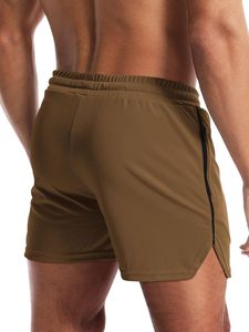 Short de fitness pour hommes, respirant, à taille élastique, à séchage rapide, pour le yoga, la course à pied et la salle de sport, couleur personnalisée, service OEM disponible - Product Image 5