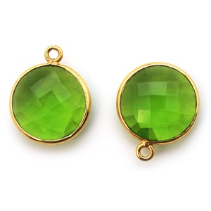 Collier en labradorite avec pendentif de pierre précieuse ronde à facettes de 14mm pour bijoux et cadeaux personnalisés. - Product Image 3
