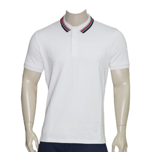 Polos de Jersey personalizados de alta calidad para hombre, Piqué, algodón, poliéster, diseño de uniforme de oficina, logotipo bordado, ropa de trabajo impresa - Product Image 5