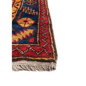 Aalam Blue Hand Knotted Wool Rug Pae-5595 Geometric Pattern for Home Decor Jaipur Rugs US - Product Image 4