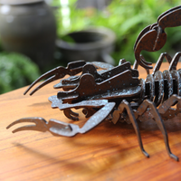 Scorpion Vietnam Films Métalliques de Luxe en Résine PC, Décoration Murale au Design Moderne, Papier Peint Décoratif Élégant pour Salon, Canapé et Décoration Intérieure