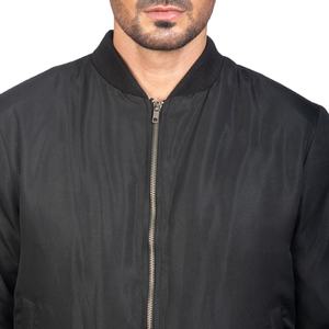 Chaqueta Bomber Gruesa para Hombre, Forro Polar, Impermeable, Transpirable, Cortavientos, Antibacteriana, Cierre de Cremallera, Cuello Alto, Informal, Invierno, OEM - Product Image 4