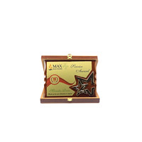 Placa de Madera en Forma de Estrella de 8x10 Pulgadas, Pulida y Duradera, con Logotipo Personalizado, Fabricada en India, Caja de Regalo para Regalos Corporativos, Precio de Fábrica Disponible