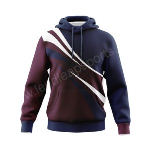 เสื้อฮู้ดและสเวตเตอร์ผ้าฝ้ายโพลีเอสเตอร์พิมพ์ซับลิเมชันใช้ได้ทั้งชายและหญิง - Product Image 1