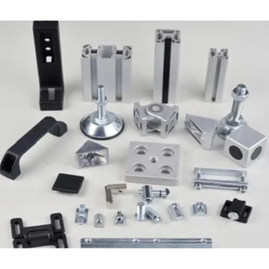 Pièces de profilés en alliage d'aluminium personnalisées de la série 6000 pour décorations, forme carrée, service de découpe - Product Image 4