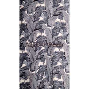 Robe longue pour femme en coton 100% à manches longues, col en V, à cordon de serrage, à fleurs, non tissée, douce, respirante, séchage rapide, pour les vacances de printemps - Product Image 5