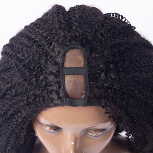 Hot Sản phẩm bán chạy 100% tóc con người kinky xoăn coily 4B 4C <span class=keywords><strong>U</strong></span> V tôi phần tóc giả cho phụ nữ da đen <span class=keywords><strong>U</strong></span> phần tóc giả tóc con người - Product Image 4