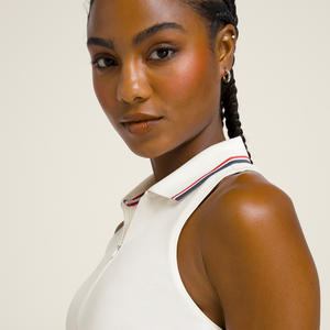 Vestido de Tenis para Mujer al por Mayor, Personalizado OEM ODM, Moderno, Atlético, Sin Mangas, Cómodo, Material Elástico, Fabricante, Secado Rápido - Product Image 4