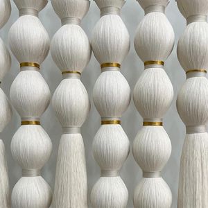 Bohemian Luxury <b>Wall</b> Hanging Gold Zacaton Macrame Decor Traditional <b>Framed</b> MDF Design for Home Decor - Product Image 2