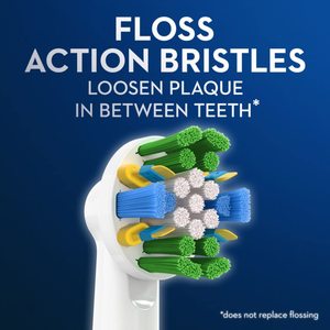 Cabezales de repuesto Oral-B Floss Action para cepillo de dientes eléctrico Oral-B, paquete de 4 - Product Image 5